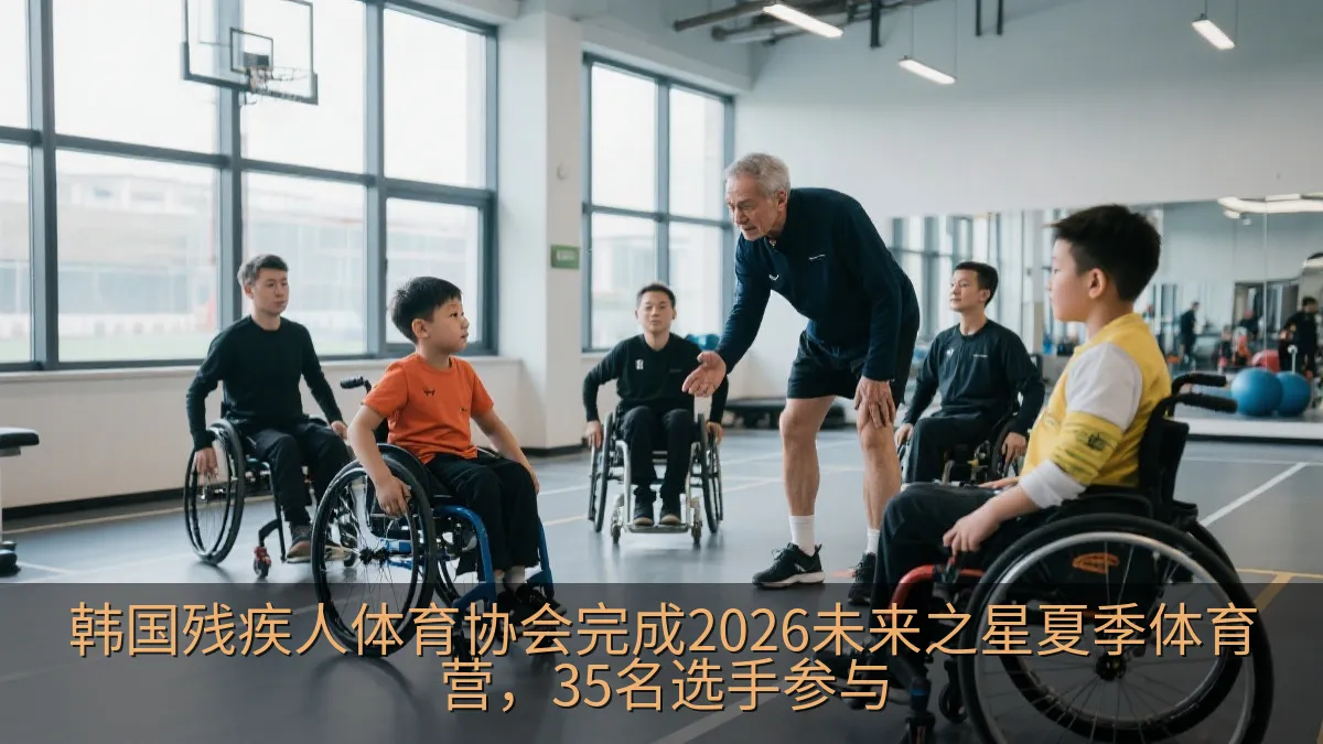韩国残疾人体育协会完成2026未来之星夏季体育营，35名选手参与