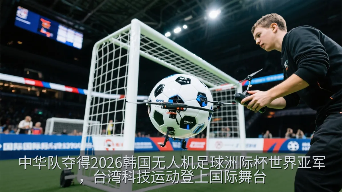 中华队夺得2026韩国无人机足球洲际杯世界亚军，台湾科技运动登上国际舞台