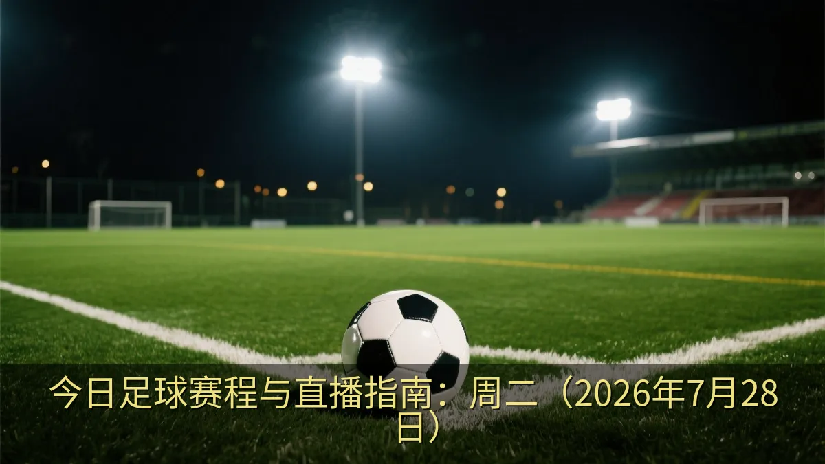 今日足球赛程与直播指南：周二（2026年7月28日）