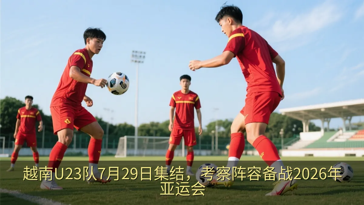 越南U23队7月29日集结，考察阵容备战2026年亚运会