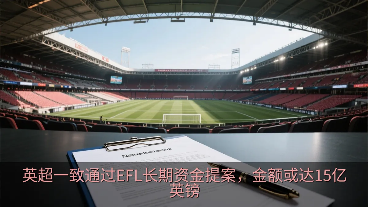 英超一致通过EFL长期资金提案，金额或达15亿英镑